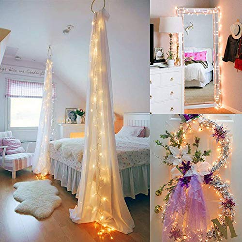 Warm White Serial Lights 20 Meter For Diwali Copper Led Pixel Lights