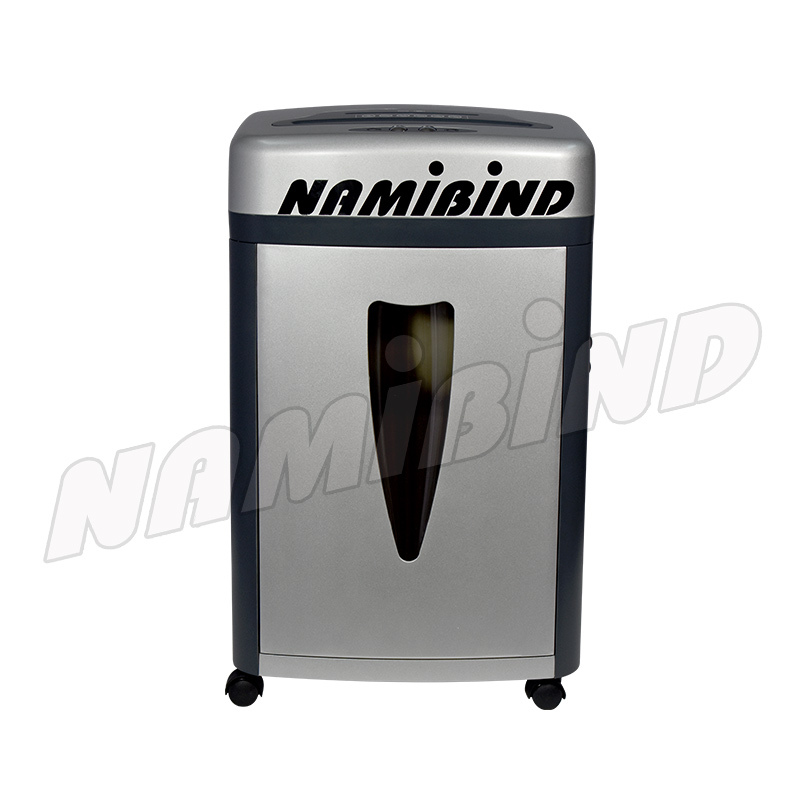 10 Sheets Cross Cut Office Use Paper Shredder - Basket Type: Abs Plastic