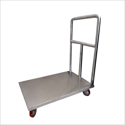 Stainless Steel Platform Trolley - Color: Sliver