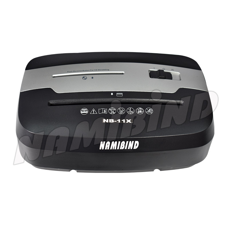 10 Sheet Cross Cut Personal Use Paper Shredder - Basket Type: Abs Plastic