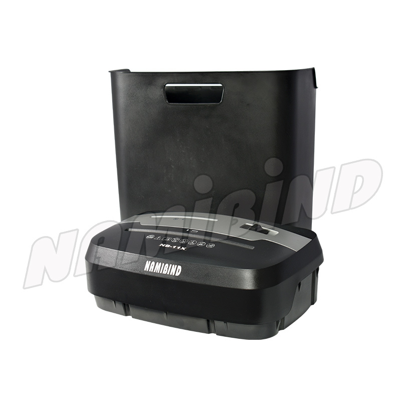 10 Sheet Cross Cut Personal Use Paper Shredder - Basket Type: Abs Plastic