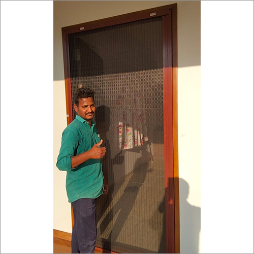 Single Mesh Mosquito Door - Stainless Steel Security Mesh, Customized Size, Lightweight & Durable Design For Household, Office & School