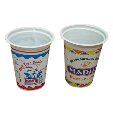 Disposable Buttermilk Glass