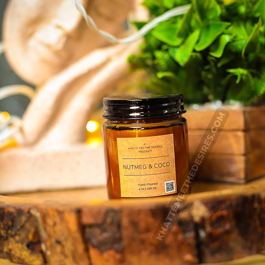 Amber Jar Candles - Burning Time: 12 Hours