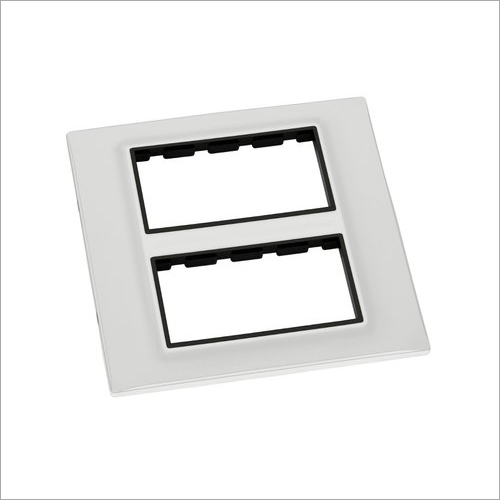 White Dominate Modular Switch Plate Sq8M