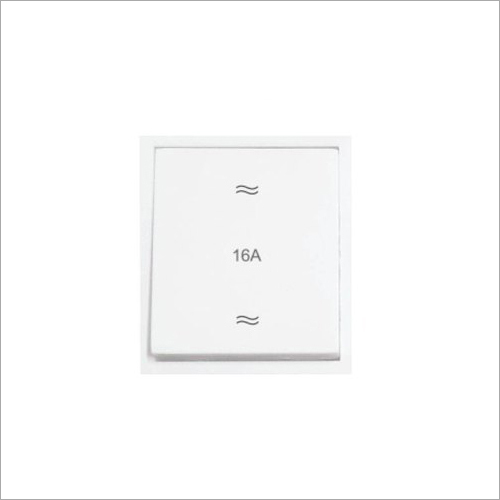 Modular Switch 16A 2 Way 2M - Polycarbonate, 2 Module Size, White Color | Durable Modular Switch for Versatile Applications