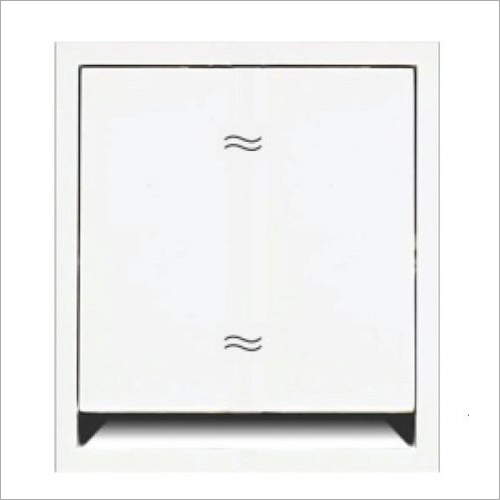 Modular Switches 6A 2 Way 2M Flat - Polycarbonate Material, 2 Module Size, White Color | Rated Current 6A, Rated Voltage 6A, Versatile Usage