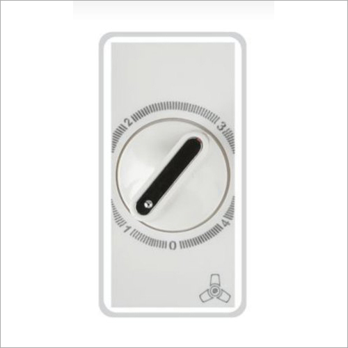 Fan Regulators 1M - Poly Carbonate, Step 4 Speed Regulation | White Color, Versatile Ceiling Fan Part for Optimal Performance