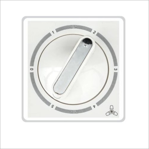Fan Regulators 2M - Poly Carbonate, All Purpose, White Color, 4-Step Speed Control | Versatile Home Fan Regulation Solution