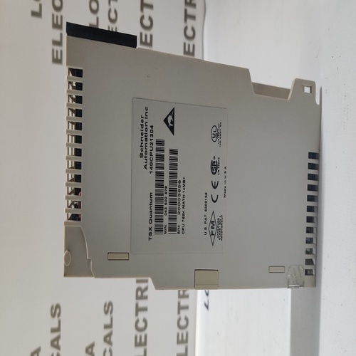 Schneider Electric 140cpu21304 Cpu Module - Plastic/metal, 171x88x47 Mm, Grey, 8 Mhz | Hot Swappable, Battery-backed Ram, Iec 61131-3 Programming