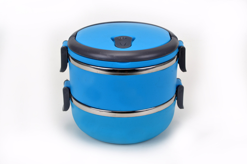 ब्लू टू कैरियर लंच बॉक्स