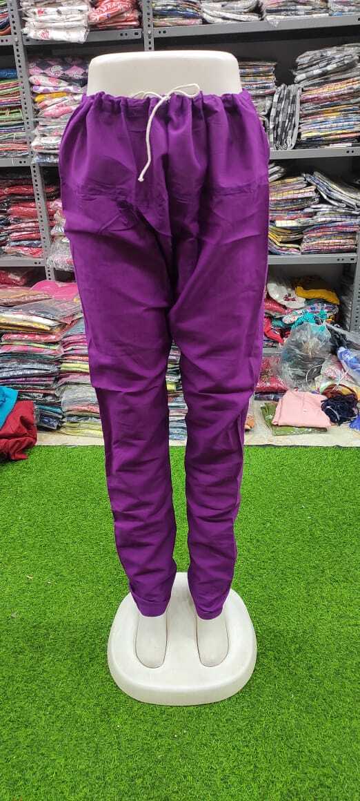 Salwar And Chudidar - Cotton And Silk Blend, Adult Size, Customizable Logo, Breathable And Washable, Plain Design For All Seasons