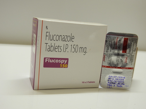 Flucospy 150 Tablet - Fluconazole 150 Mg | Treats Fungal Meningitis, Oral Yeast Infections, Skin Yeast Infections, Vaginal Yeast Infections