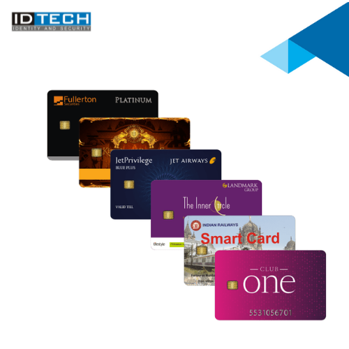Plastic Contact Chip Card - Durable Pvc Material, Standard Credit Card Size | Rfid Protection, Sleek Design