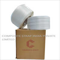 व्हाइट पॉलिएस्टर कम्पोजिट स्ट्रैप