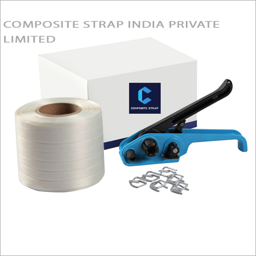 Composite Packaging Strap - Composite Polyester, 13mm To 32mm Size Range, White Color | Industrial & Commercial Usage, Strong As Steel