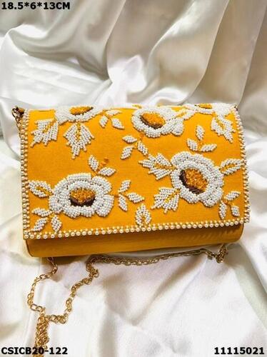 मल्टी हैंडक्राफ़्टेड डिज़ाइनर इवनिंग क्लच