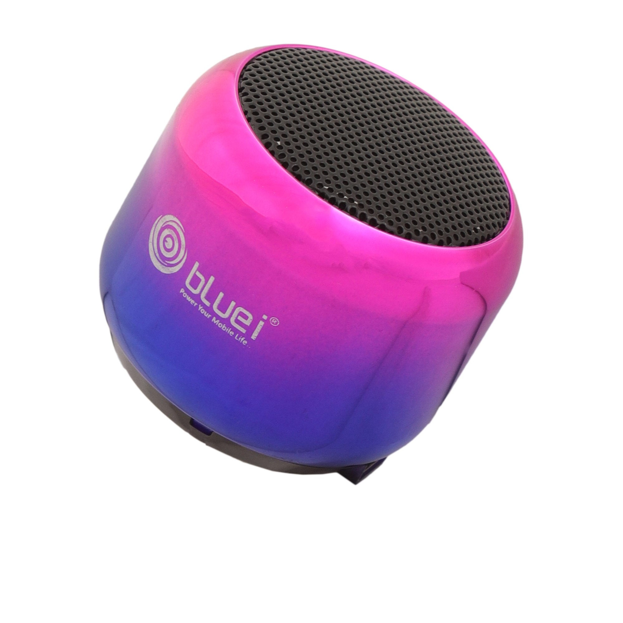 Bluei Rocker R11 Mini 5w Flute Small Portable Wireless Bluetooth Speaker With Tws Function - Color: Blue/purple