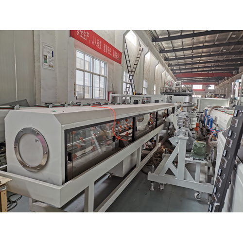 White + Blue Hdpe Pipe Production Line