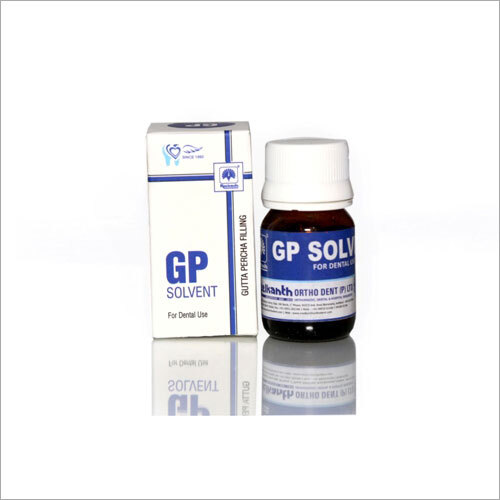GP Solvent - Solvent Based Solution for Gutta Percha Resin Removal | Dental Accessories, New Condition, Portable Design