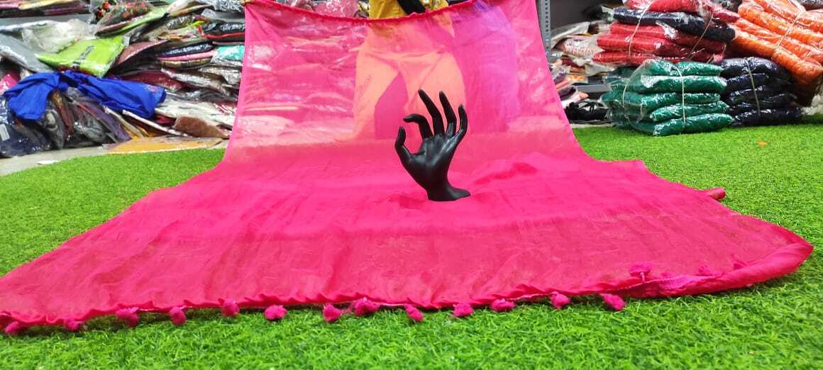 Chiffon Dupatta Collection - 2.20 Meters, 15 Colors Available | Breathable, Washable, Custom Logo, All Season