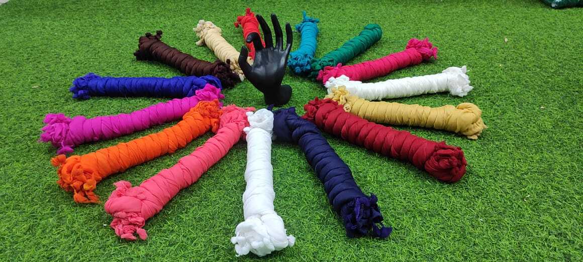 Chiffon Dupatta Collection - 2.20 Meters, 15 Colors Available | Breathable, Washable, Custom Logo, All Season