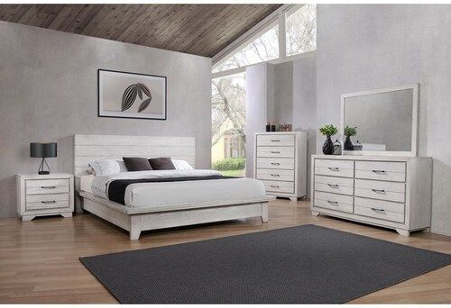 Clovis Wooden Bed