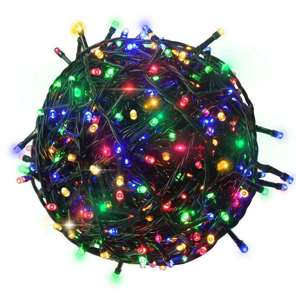 Plastic 16 Meter Multi Colored Decorative Led Lights