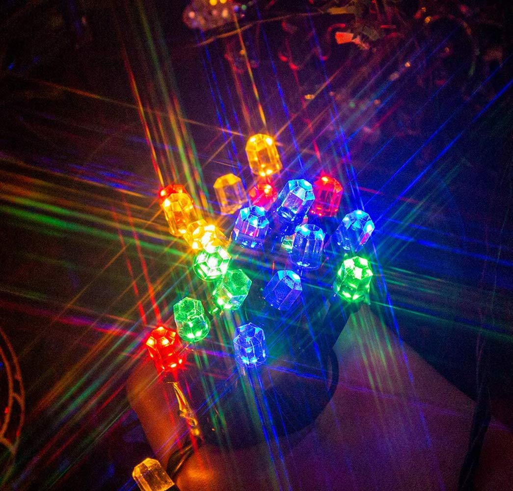 Plastic 16 Meter Multi Colored Decorative Led Lights