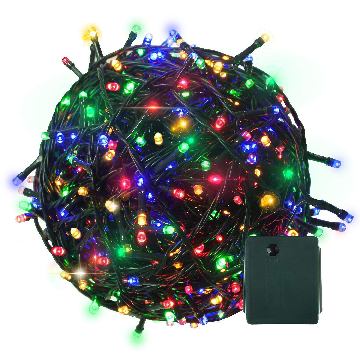 8 Meter Multi Colored Decorative Led Lights - Plastic Material, Micro String Bulbs | Romantic Cherry Blossom Design, 360 Degree Lighting Angle
