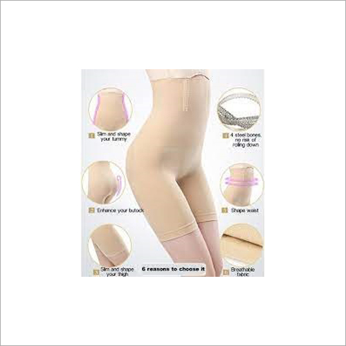 Shapewear For Tummy N Thigh Control - Medium Control Cotton Blend, Sizes S To Xxl | Breathable, Quick Dry, Chafe-free Finish