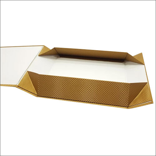 Collapsible Paper Box - 1-5 Kg Capacity, Customized Rectangular Shape, Any Color With Matt Lamination