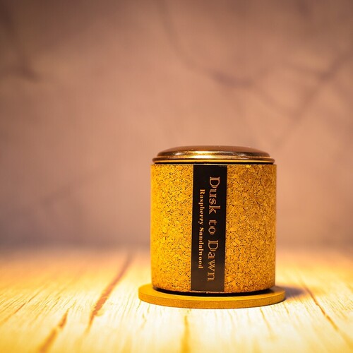 Cork Jar Candle - Burning Time: 20 Hours