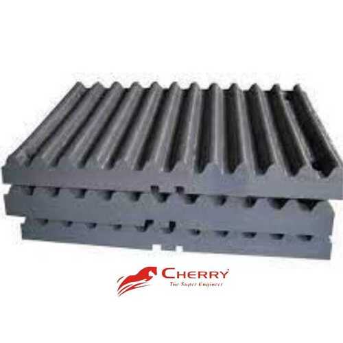 Metal Stone Crusher Jaw Plates