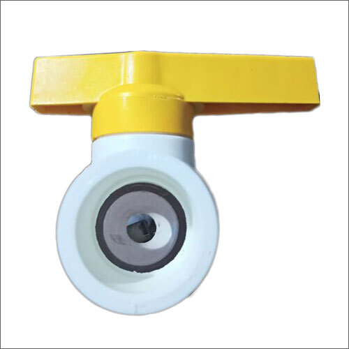 U-PVC Solvent Welded Metal Ball Valve - 1/2" to 2" Size Range | White Plastic, Adjustable Media Flow, Ideal for Irrigation and Water Treatment