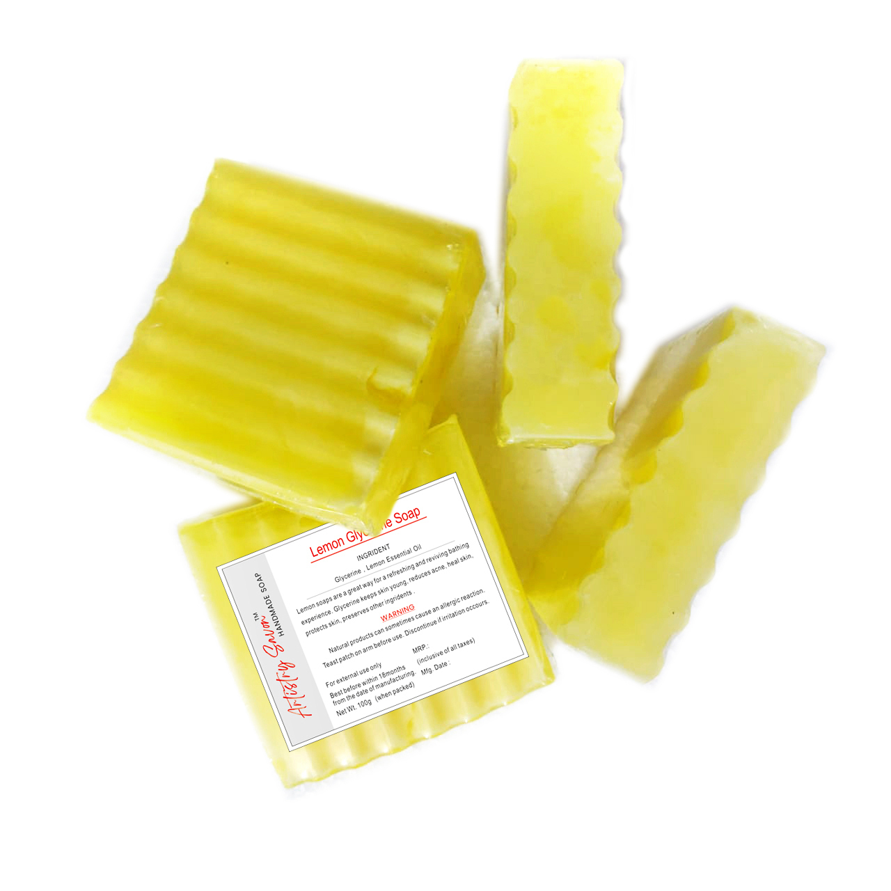 Yellow Lemon Glycerin Soap