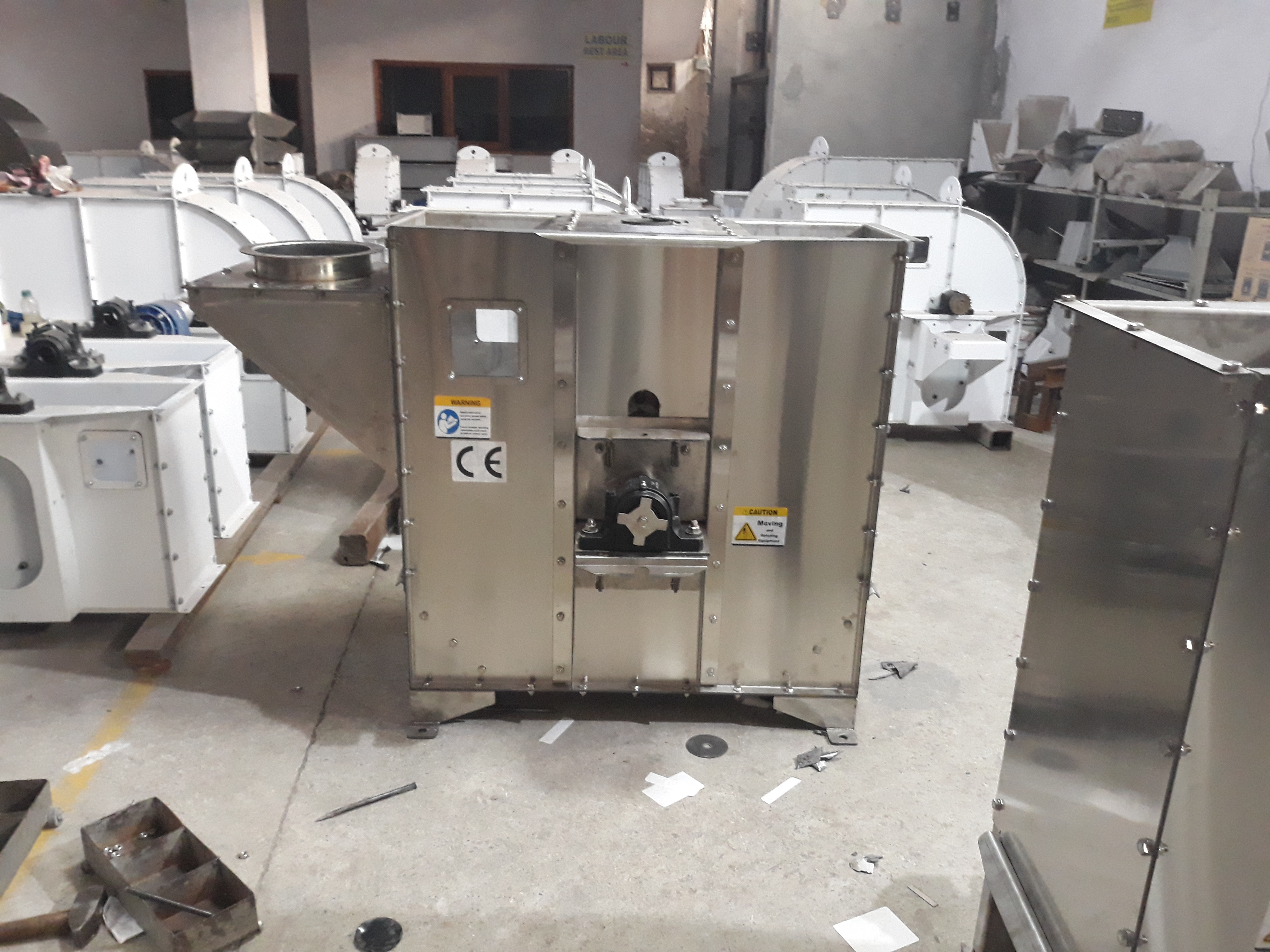 Ss Bucket Elevator Application: Material Handling
