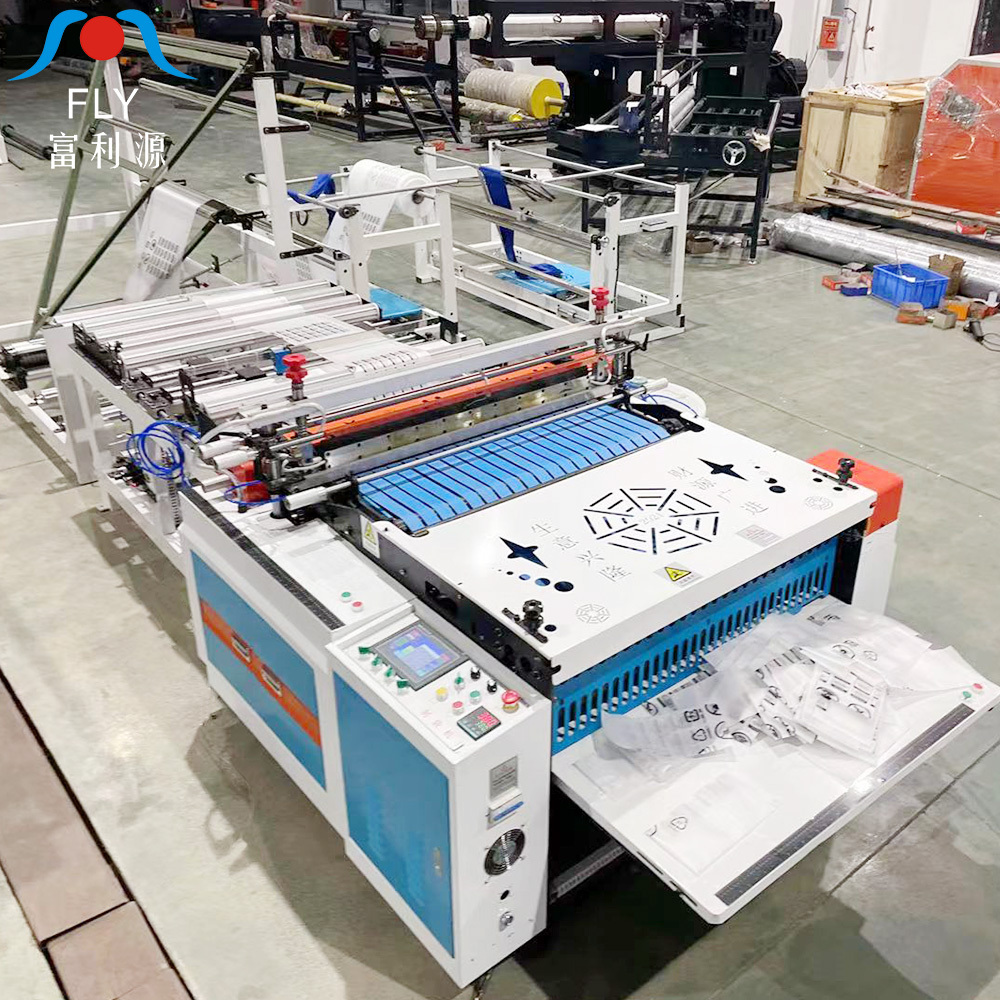 Semi-automatic Fly1250 Pe Bag Making Machine