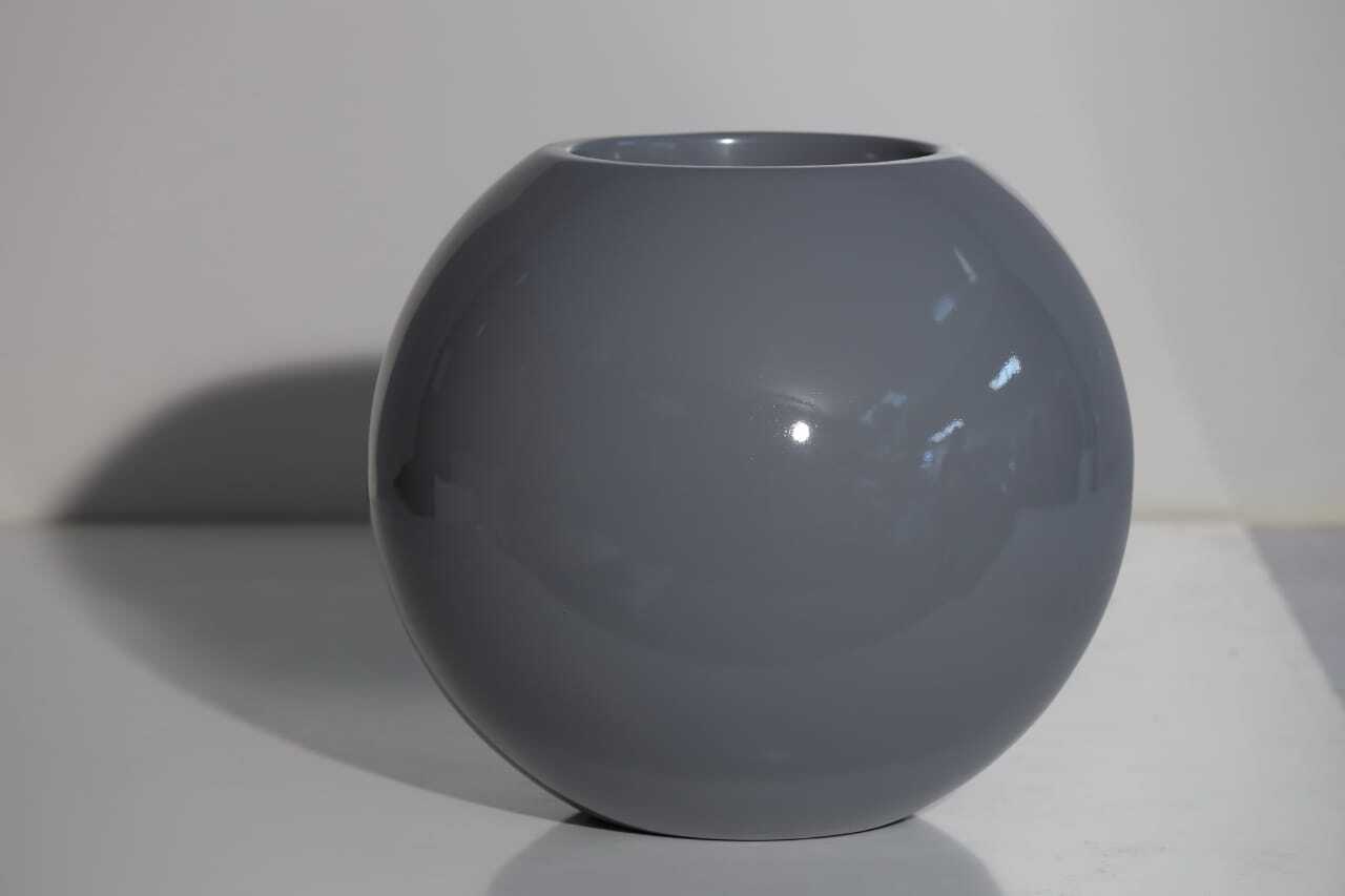 Fiberglass Planter - Fiber Material, Available In Multiple Sizes: 10/14/18, Vibrant Colors For Indoor And Outdoor Home & Office Furnishing