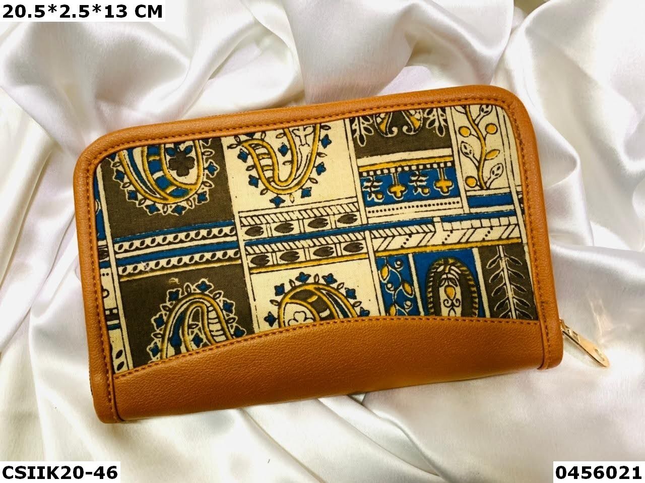 Multi Designer Ikkat Print Wallet