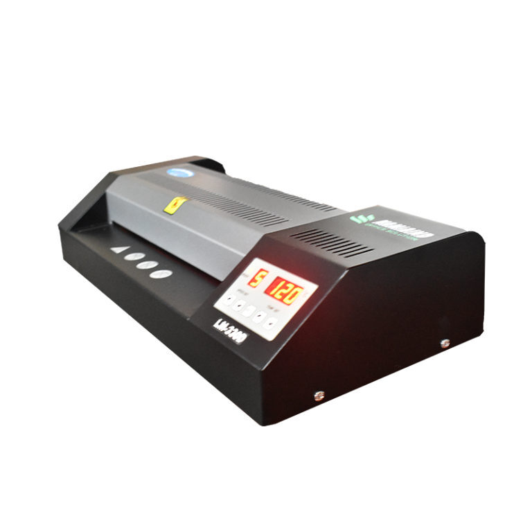Pouch Laminator Machine - Metal, 50.5x25x12cm, Matte Black | Automatic, Electric Drive, 13kg Weight, 220v Power