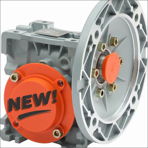 Industrial Worm Gearbox - Metal Construction , Robust Design for Heavy Industrial Applications