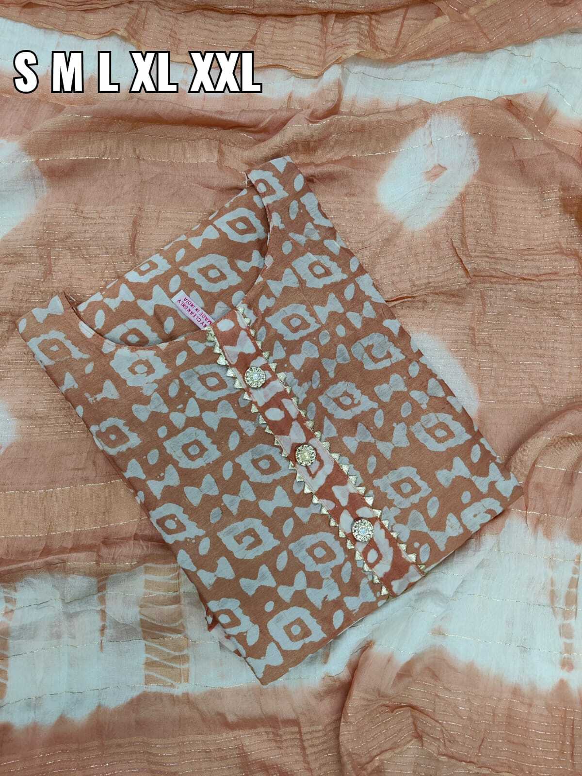 Indian Kurtie With Duppata