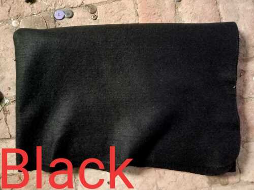 Donation Blanket - Polyester, 50x60 Inches, Black | Ideal for Charitable Donations, Machine Washable, Lightweight at 1.5 lbs, Bulk Packaging