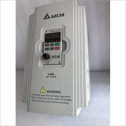 Delta VFD075M43A - 75 HP Variable Frequency Drive | White Finish, High Efficiency Performance, Compact Design