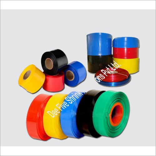 PVC Shrink Fit - PVC Material | Industrial Application, Available in Red, Blue, Yellow