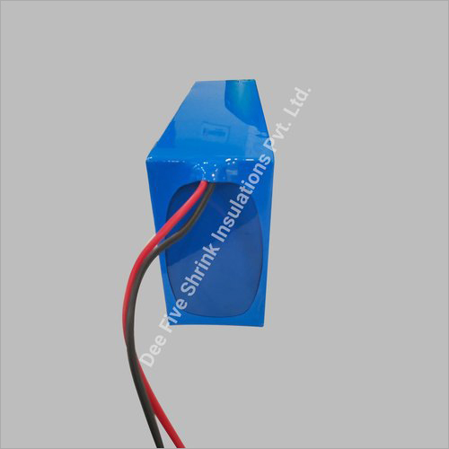 220mm PVC Heat Shrink Sleeves For Batteries - 150 Microns Thickness, Plain Blue, 50m Roll | Industrial Application, Durable Material