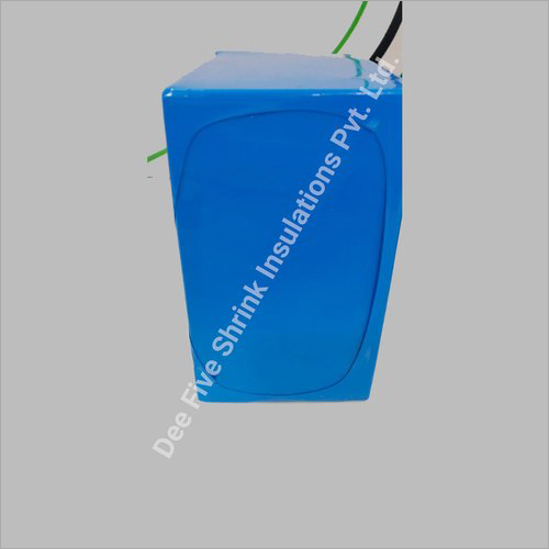 PVC Heat Shrink Sleeve - 190 mm Width, 150 Microns Thickness, Blue Color | For Lithium Ion Battery Applications