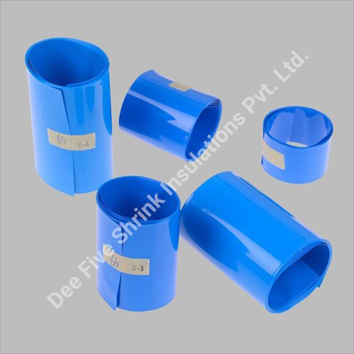 Heat Shrink Wrap For Lithium Battery Pack - Pvc Material, Width 250 Mm, Blue Color, Thickness 150 Micron, Roll Length 50 M, Temperature Range 90-95 Degreec