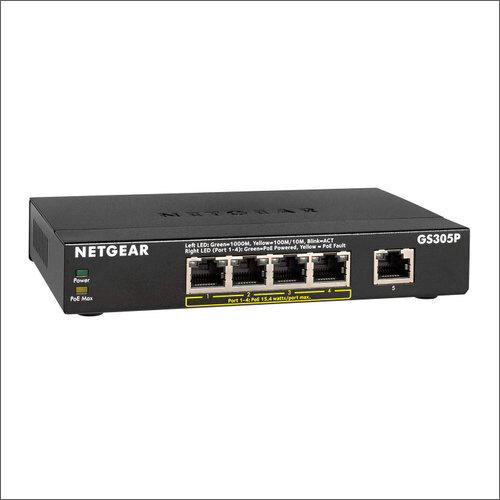 5 Port Gigabit Smart Managed Switch Dimension(L*W*H): 158 X 101 X 29 Millimeter (Mm)